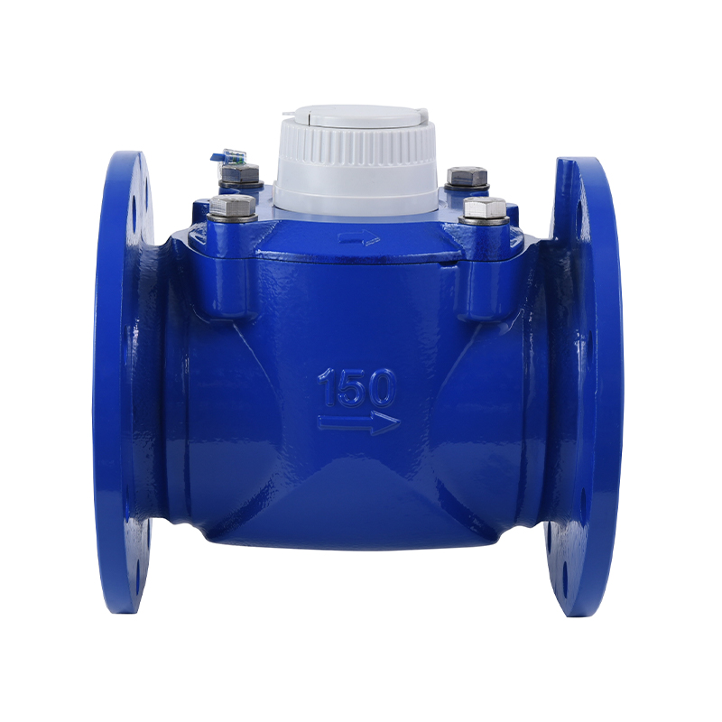 WPD/DN40-DN200 R200 Meteran Air Sayap Spiral Horisontal Jangkauan Luas